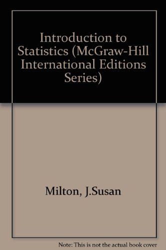 Book Introduction To Statistics free