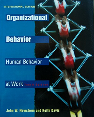Book Organizational Behavior: Human Behavior at Work free