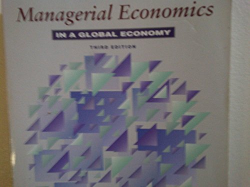 Book Managerial Economics In A Global Economy free