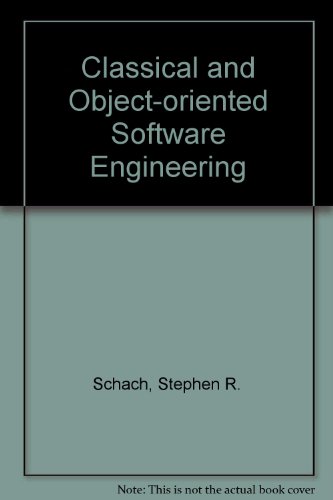 Book Classical And Object-oriented Software Engineering free