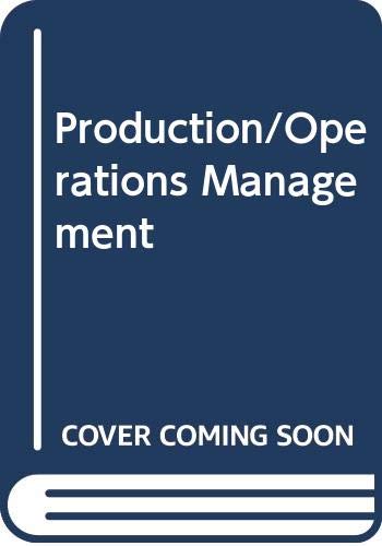 Book Production and Operations Management free