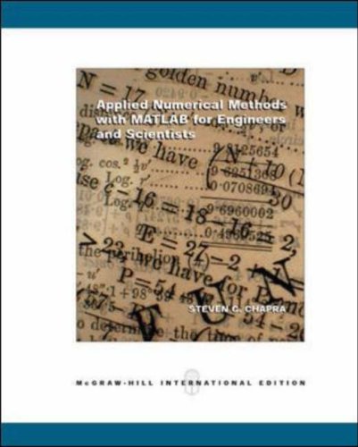 Book Applied Numerical Methods with MATLAB for Engineering and Science free