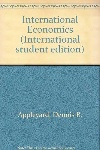 Book International Economics (International Student Edition) free