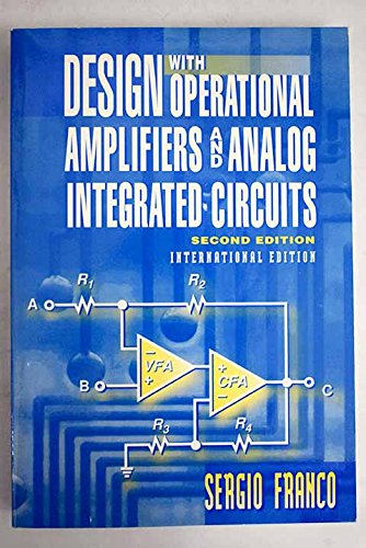 Book Design with Operational Amplifiers and Analog Integrated Circuits free