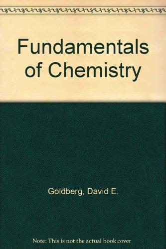 Book Fundamentals Of Chemistry free