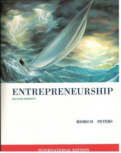 Book Entrepreneurship: Starting, Developing And Managing A New Enterprise free