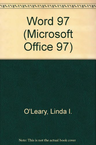 Book Microsoft 97 Word, free
