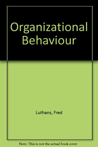 Book Organizational Behaviour free