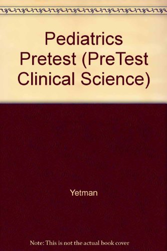 Book Pediatrics Pretest free