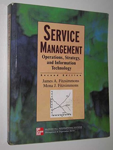 Book Service Management : Operations, Strategy, and Information Technology free