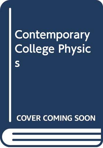 Book Contemporary College Physics free