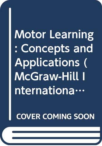 Book Motor Learning. Concepts and Applications free