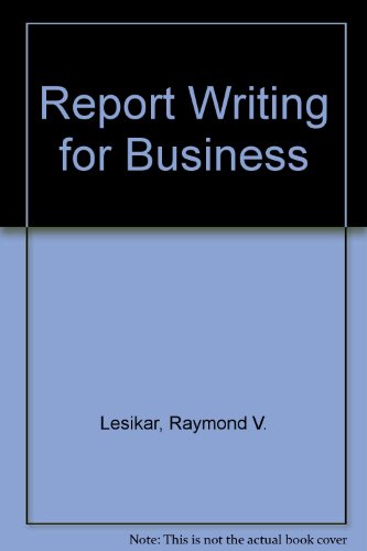 Book Report Writing For Business free