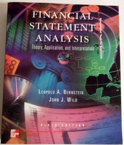 Book Financial Statement Analysis: Theory, Application and Interpretation free