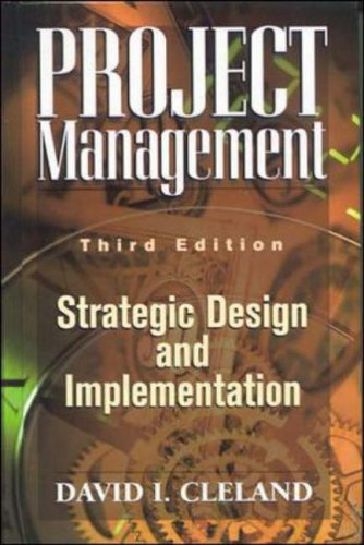 Book Project Management: Strategic Design and Implementation free