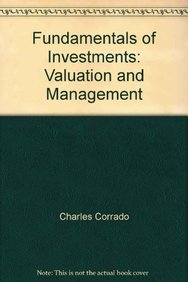 Book Fundamentals of Investments: Valuation and Management free