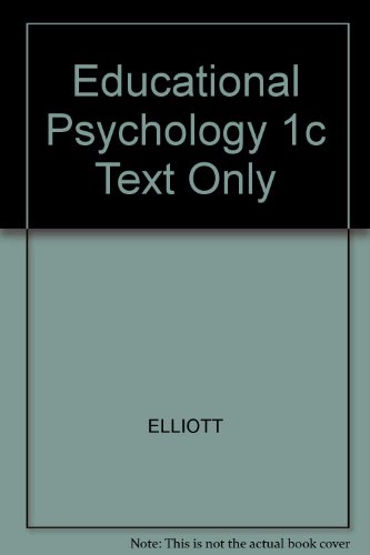 Book Educational Psychology 1c Text Only free