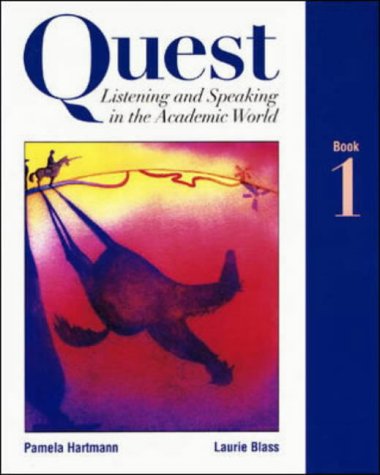 Book Quest Listening & Speaking in the Academic World free