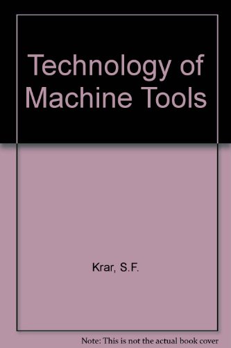 Book Technology Of Machine Tools free