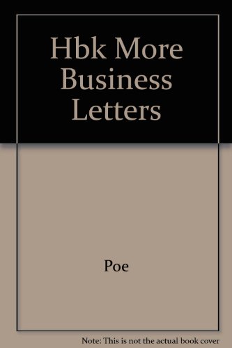 Book Hbk More Business Letters free