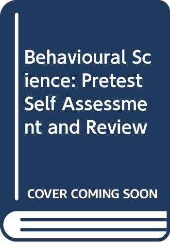 Book Behavioural Science: Pretest Self Assessment And Review free