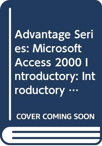 Book Overrun Edition: O/r Intro Ms Access 2000: Introductory Edition free