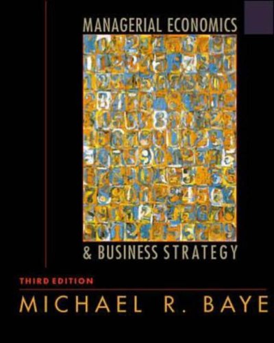Book Managerial Economics and Business Strategy free Book Managerial Economics and Business Strategy free