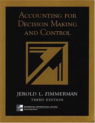 Book Accounting for Decision Making and Control free