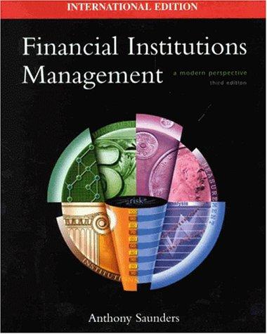 Book Financial Institutions Management: A Modern Perspective free