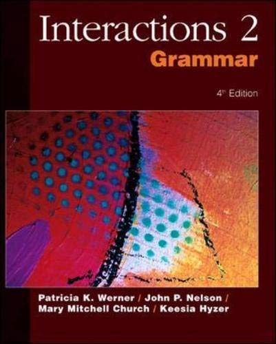 Book Overrun Edition: O/R Interact Ii Commun Grammar (Bk. 2) free