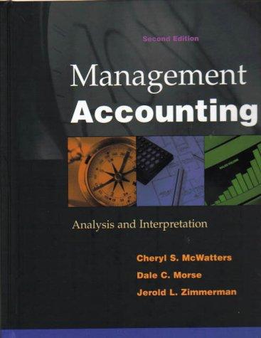 Book Management Accounting: Analysis and Interpretation free