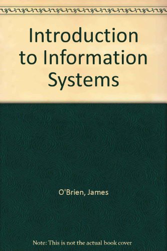 Book Introduction to Information Systems free