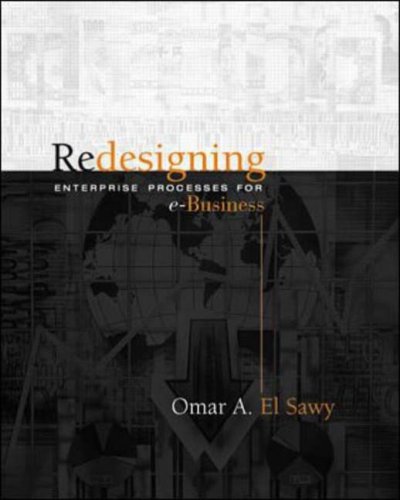 Book Redesigning Enterprise Processes for E-Business free