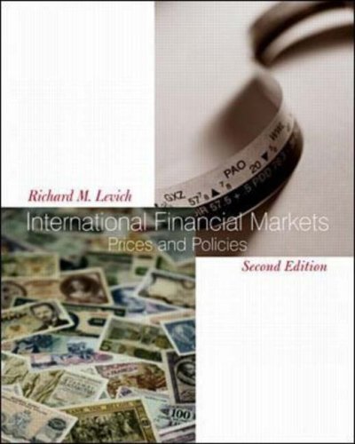 Book International Financial Markets : Prices and Policies (McGraw-Hill/Irwin Series in Finance, Insurance & Real Estate) free