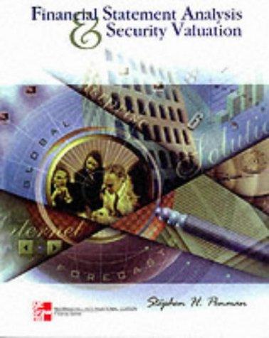 Book Financial Statement Analysis and Security Valuation (Mcgraw-Hill International Editions: Finance Series) free