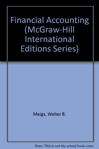 Book Financial Accounting (mcgraw-hill International Editions) free