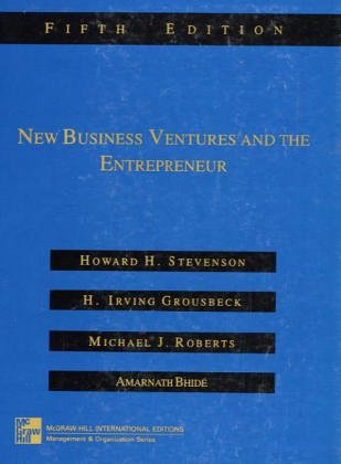 Book New Business Ventures and the Entrepreneur free