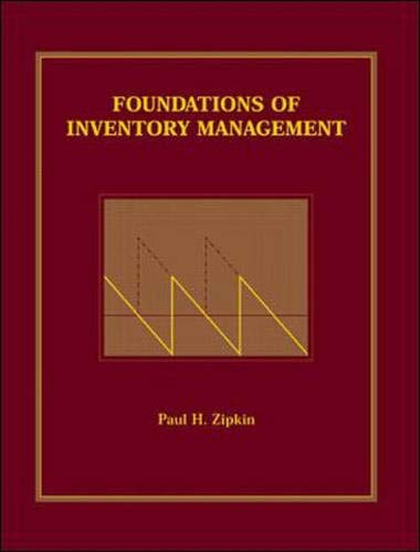 Book Foundations of Inventory Management free