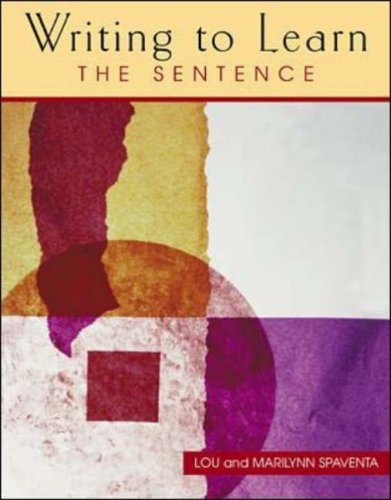 Book Writing to Learn: Bk.1: The Sentence free
