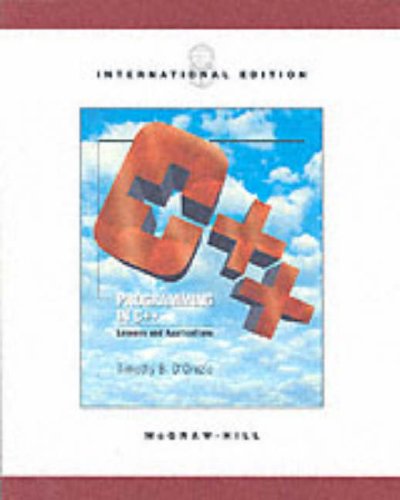 Book Programming in C: Lessons and Applications free