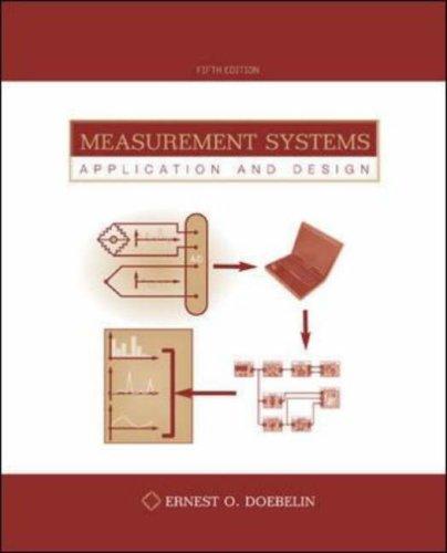 Book Measurement Systems : Application and Design free