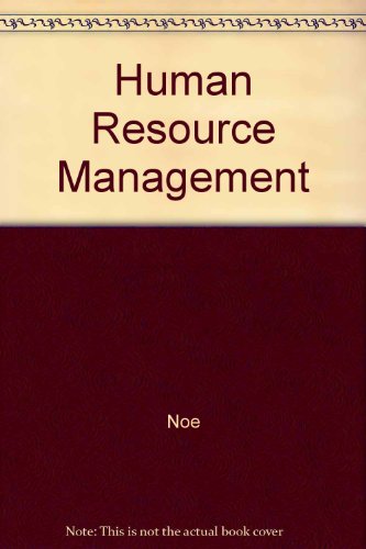 Book Human Resource Management: Gaining A Competitive Advantage free