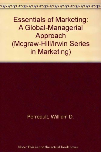 Book Essentials of Marketing: A Global-Managerial Approach (McGraw-Hill/Irwin Series in Marketing) free