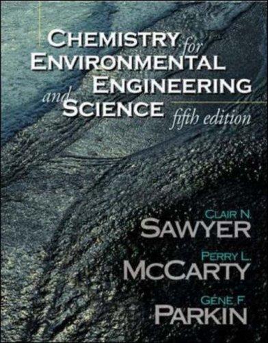 Book Chemistry for Environmental Engineering and Science (The McGraw-Hill Series in Civil and Environmental Engineering) free