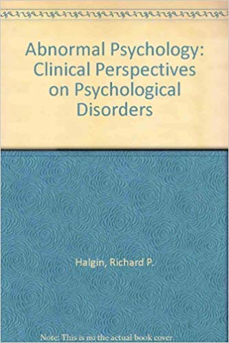 Book Abnormal Psychology free