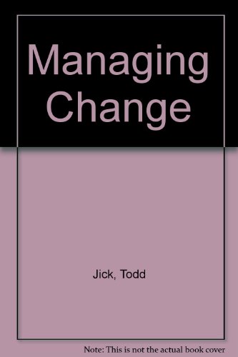 Book Managing Change free