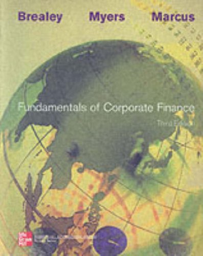 Book Fundamentals Of Corporate Finance +insert Card 3/e free