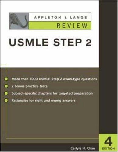 Book Appleton & Lange's Review For The Usmle: Step 2 (appleton & Lange Review) free