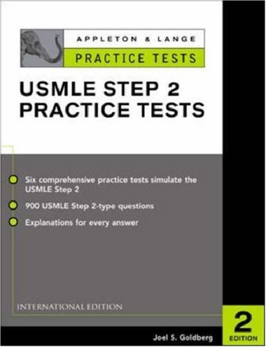 Book Appleton & Lange's Practice Tests For The Usmle: Step 2 (appleton & Lange Review) free