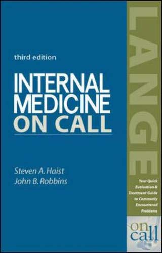 Book Internal Medicine On Call (a Lange Medical Book) free